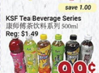 Oceans Fresh Food Market Ksf tea beverage series offer