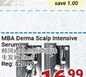 Oceans Fresh Food Market Mba derma scalp intensive serum offer