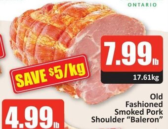 Starsky Old Fashioned Smoked Pork Shoulder "Baleron" offer