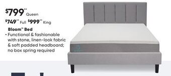 Sleep Country Bloom™ bed offer