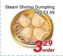 Nations Fresh Foods Steam Shrimp Dumpling offer