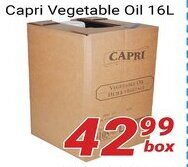 Nations Fresh Foods Capri Vegetable Oil 16L offer