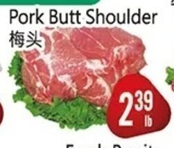 Pork Butt Shoulder