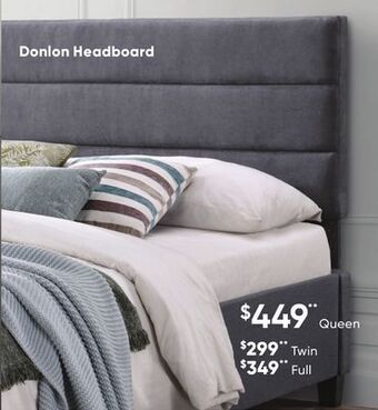 Sleep Country Donlon headboard offer
