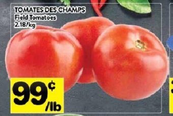 Supermarché PA Field Tomatoes offer