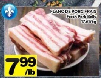Supermarché PA Fresh Pork Belly offer