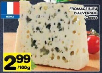 Supermarché PA FROMAGE BLEU D'AUVERGNE Cheese, 100g offer