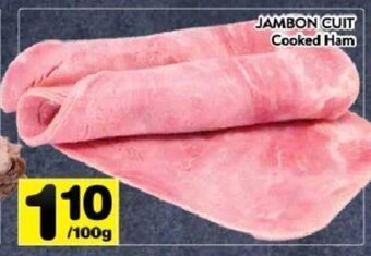 Supermarché PA JAMBON CUIT Cooked Ham100 g offer