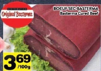 Supermarché PA Basterma Cured Beef, 100 g offer