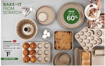 Stokes Diamond premium non-stick carbon steel bakeware offer