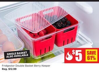 Kitchen Stuff Plus Fridgestor double basket berry keeper offer