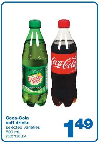 Wholesale Club Coca-Cola Soft Drinks 500 mL offer