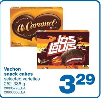 Wholesale Club Vachon Snack Cakes, 252 - 336 g offer