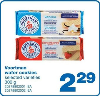 Wholesale Club Voortman wafer cookies, 300 g offer