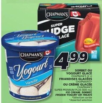 IGA ICE CREAM, SORBET FROZEN YOGURT OR TREATS offer