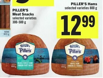 IGA PILLER'S Hams 800 g offer