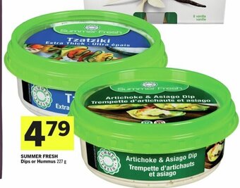IGA SUMMER FRESH Dips or Hummus 227 g offer