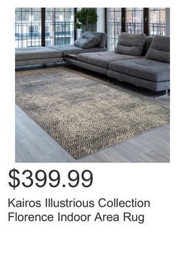Costco Kairos illustrious collection florence indoor area rug offer
