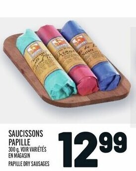 Metro PAPILLE DRY SAUSAGES, 300 g offer