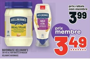 Metro HELLMANN'S MAYONNAISE offer