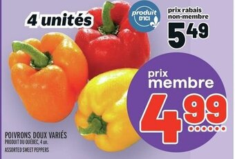 Metro ASSORTED SWEET PEPPERS offer