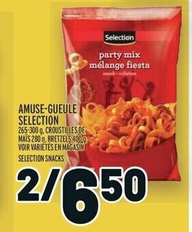 Metro SELECTION SNACKS offer