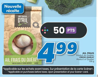 IGA FRESH GARLIC offer