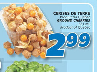 IGA GROUND CHERRIES 551 mL offer