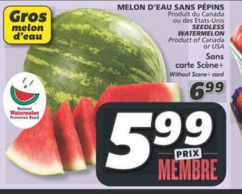 IGA SEEDLESS WATERMELON offer