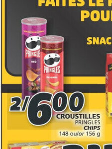 IGA CROUSTILLES PRINGLES offer