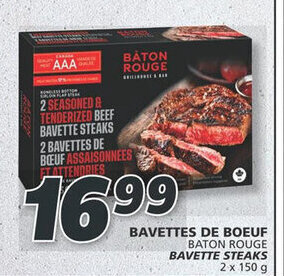 IGA BAVETTES DE BOEUF offer