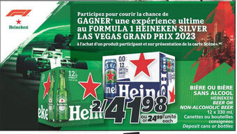 IGA HEINEKEN BEER OR NON-ALCOHOLIC BEER offer