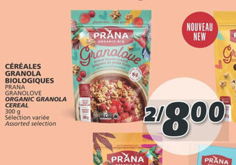 IGA CÉRÉALES GRANOLA BIOLOGIQUES offer