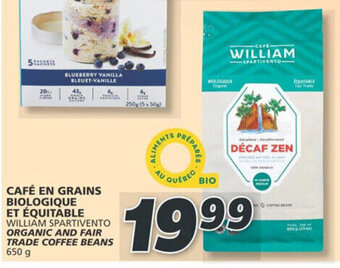 IGA CAFÉ EN GRAINS BIOLOGIQUE ET ÉQUITABLE offer