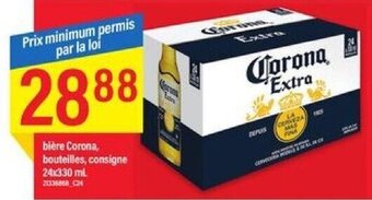 Maxi bière Corona, bouteilles, consigne 24 x 330 ml offer
