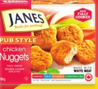 Walmart Janes pub style breaded popcorn chicken nuggets offer