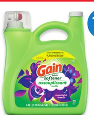 Walmart Gain liquid fabric softener offer