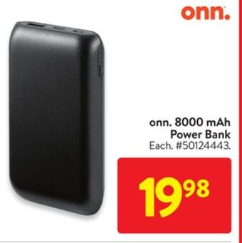 Walmart Onn. 8000 mah power bank offer