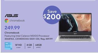 Staples Asus chromebook offer