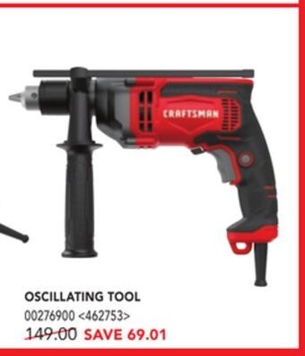 Lowe's Craftsman oscillating tool offer