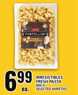 Food Basics Irresistibles fresh pasta offer