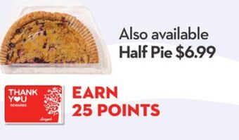 Longo's Half pie offer