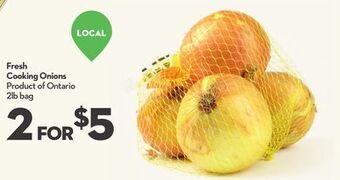 Longo's Fresh cooking onions offer