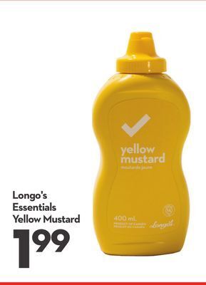 Longo's Longo's essentials yellow mustard offer