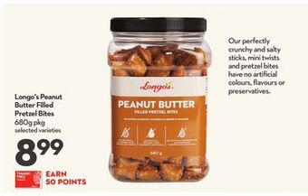 Longo's Longo's peanut butter filled pretzel bites offer
