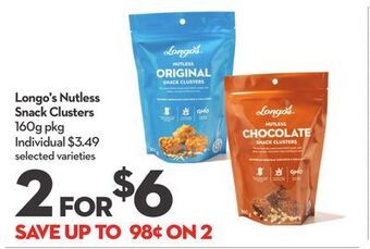 Longo's Longo's nutless snack clusters offer