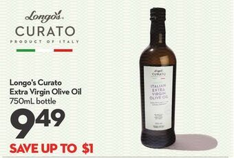 Longo's Longo's curato extra virgin olive oil offer