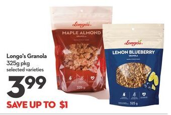 Longo's Longo's granola offer