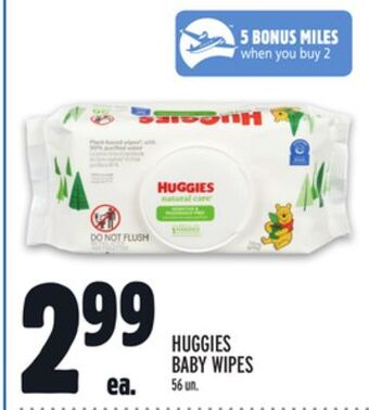 Metro Huggies baby wipes offer