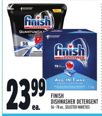 Metro Finish dishwasher detergent offer